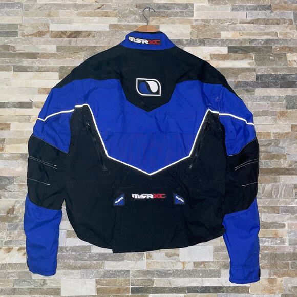 MSR Trans-JAK Motocross Jacket Men’s M | Blue Black Racing, NWOT Perfect Gift - Picture 15 of 16